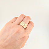 Crown Ring Correa 4.55 g / T10 3/4 Yellow Gold 18K
