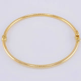 Pulso Aro Liso 4.25 g / 7 in / 2.8 mm Oro Amarillo 18K