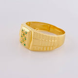 Rectangular Signet Ring 5 g / T11 18K Yellow Gold