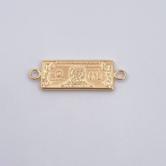 Charm One Dollar 0.95gr / 2.3cm / Yellow Gold 18K &