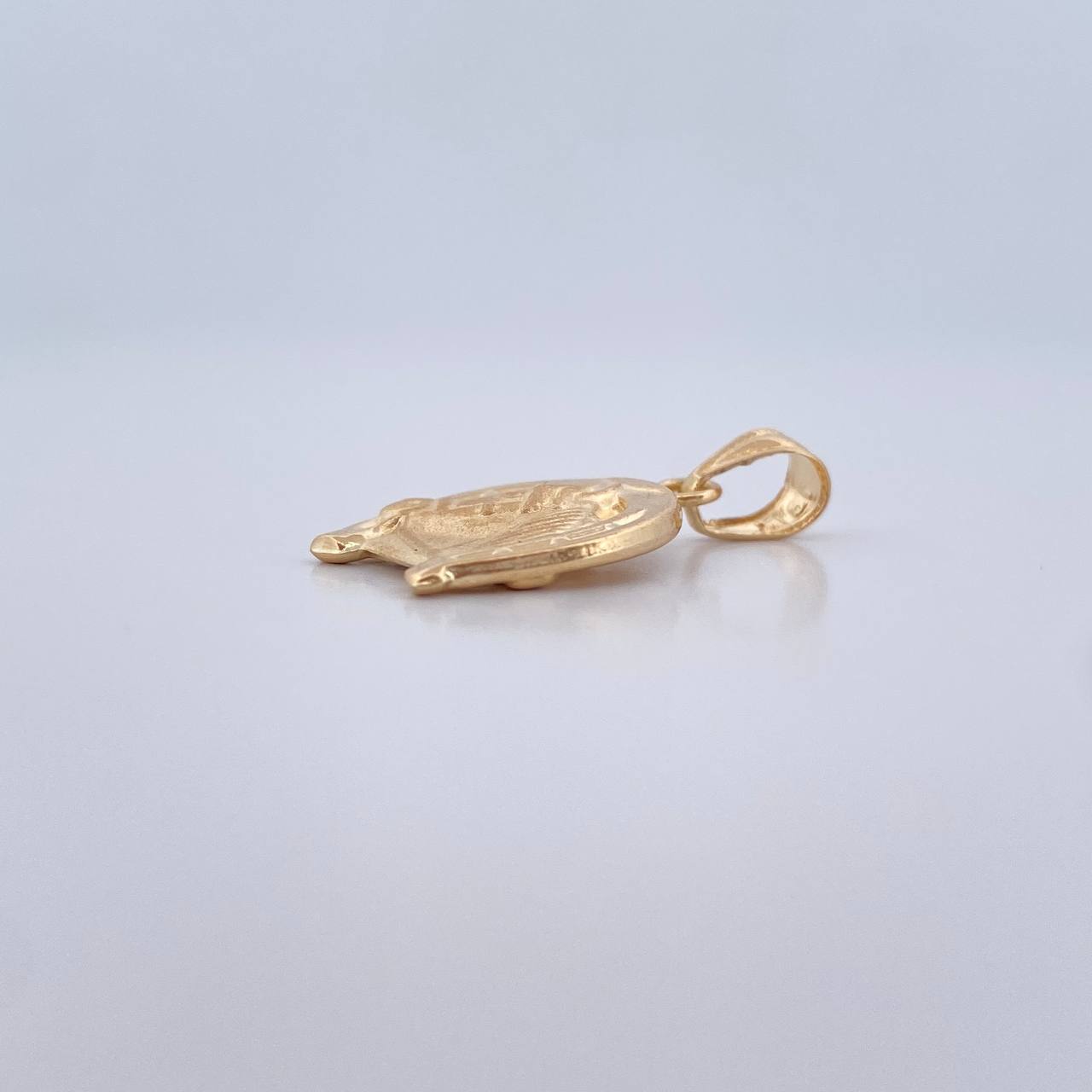 Dije Herradura Caballo 1.6gr / 2.4cm / Oro Amarillo 18K &