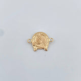 Charm Horse Horseshoe 1.1gr / 1.6cm / 18K Yellow Gold &