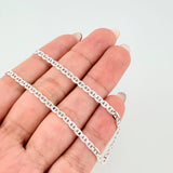 Flat Anchor Chain 5.05gr / 23 1/2 in / 2.7mm Silver 925