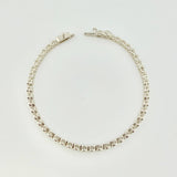 Pulso Tenis Burbuja 9.35gr / 7 1/4 in / 3.7mm Plata 925 *