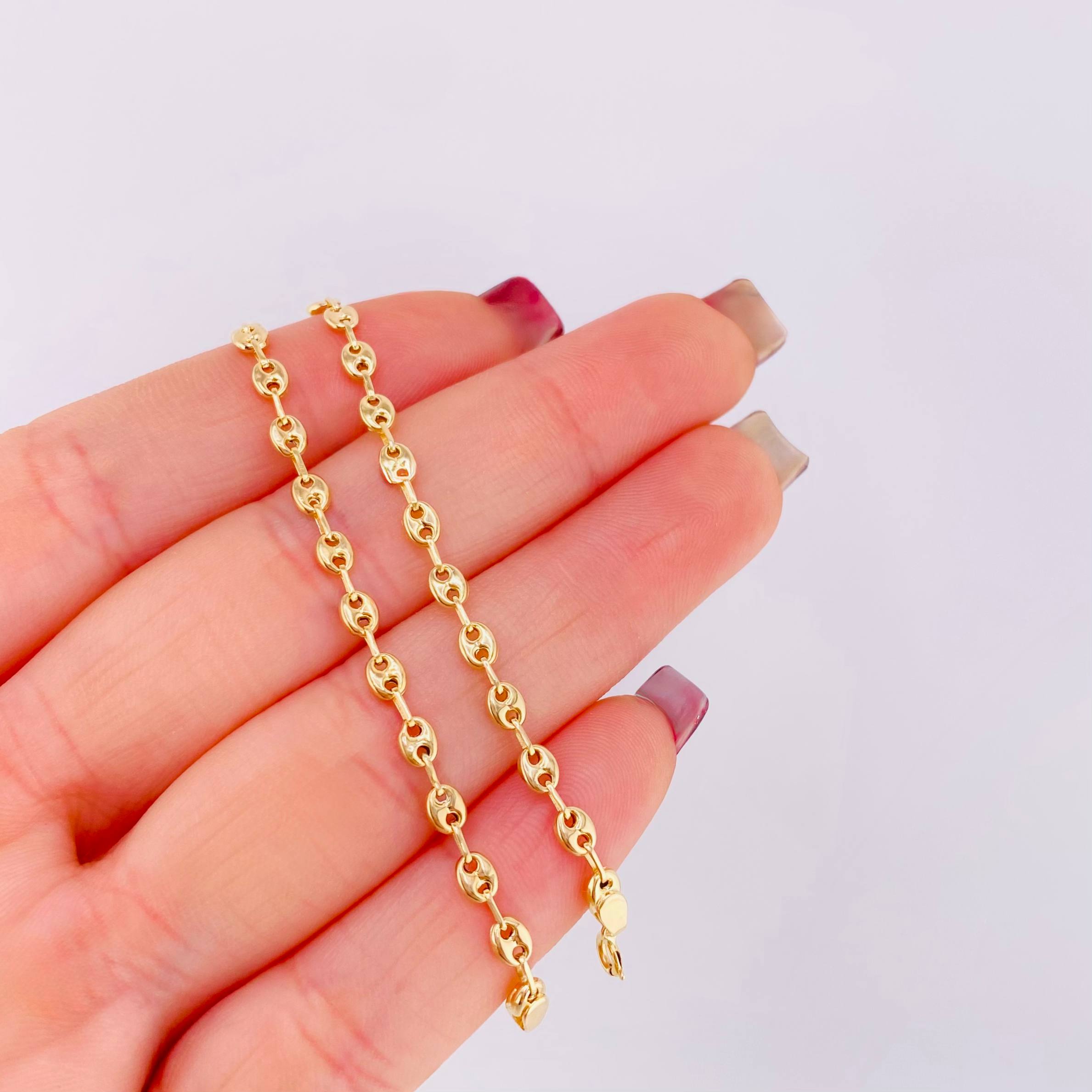 Pulso Gc 1.95gr / 7 in / 3.35mm Oro Amarillo 18K *
