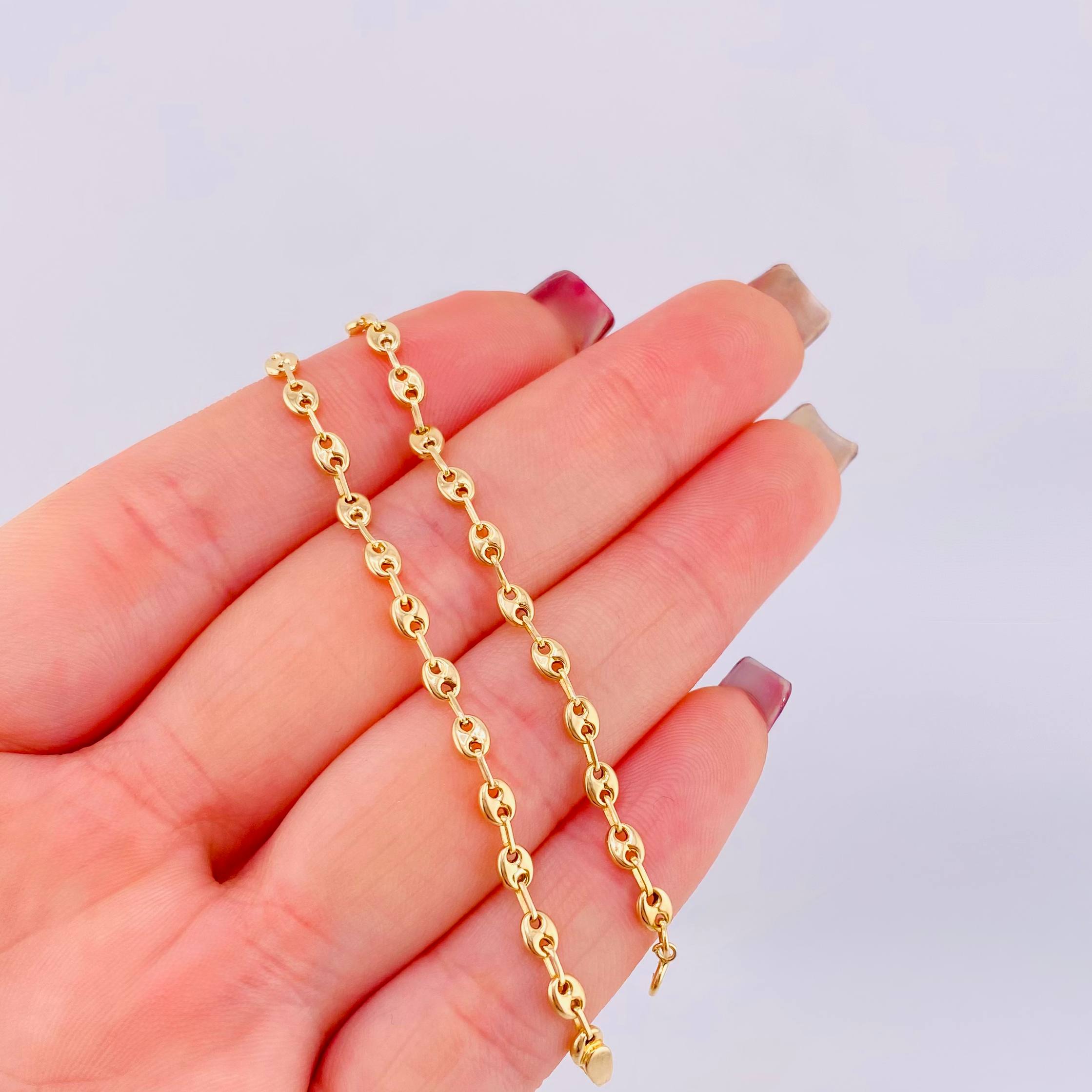 Pulso Gc 2.7gr / 7 3/4 in / 3.3mm Oro Amarillo 18K