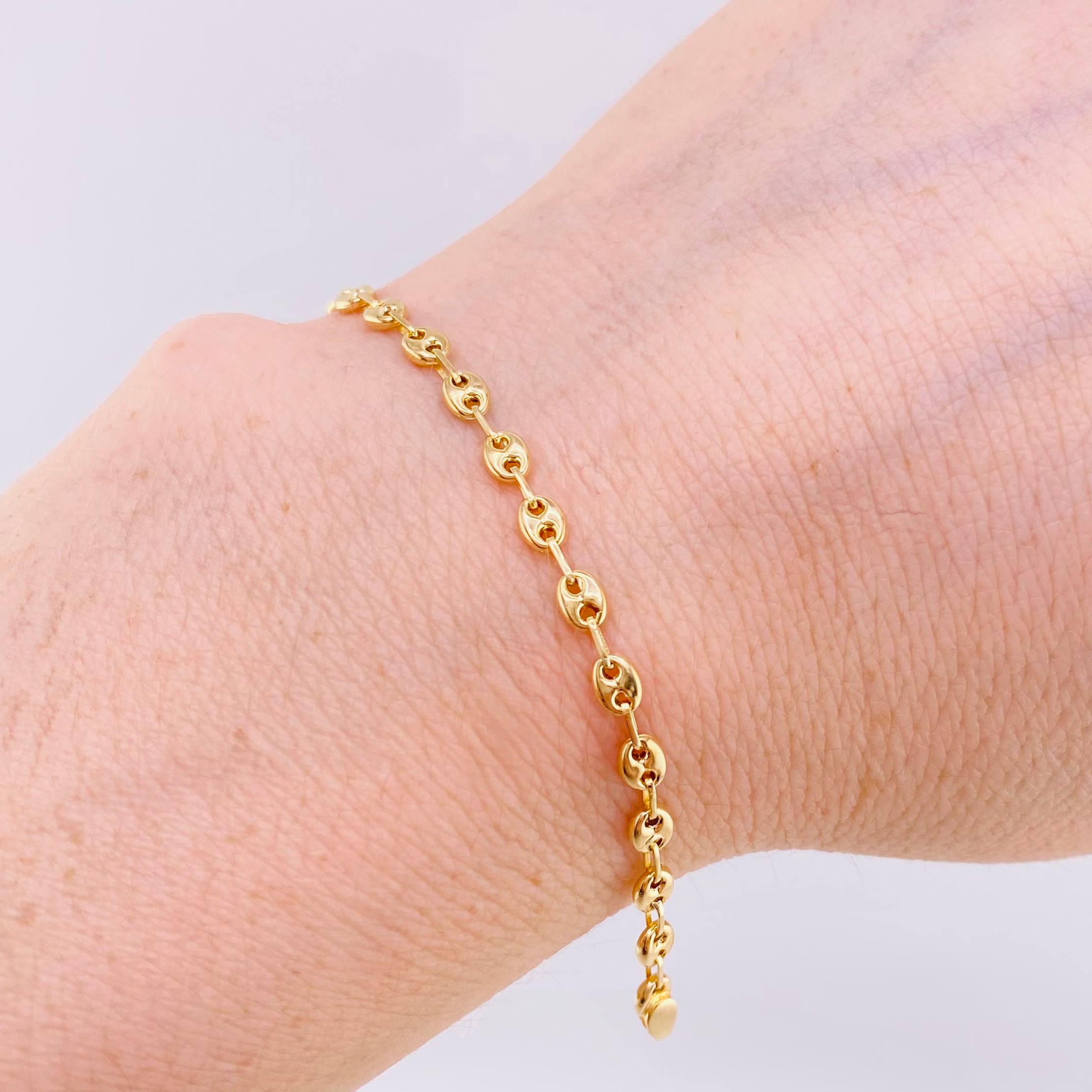 Pulso GC 1.9gr / 7 1/4 in / 3.2mm Oro Amarillo 18K ©