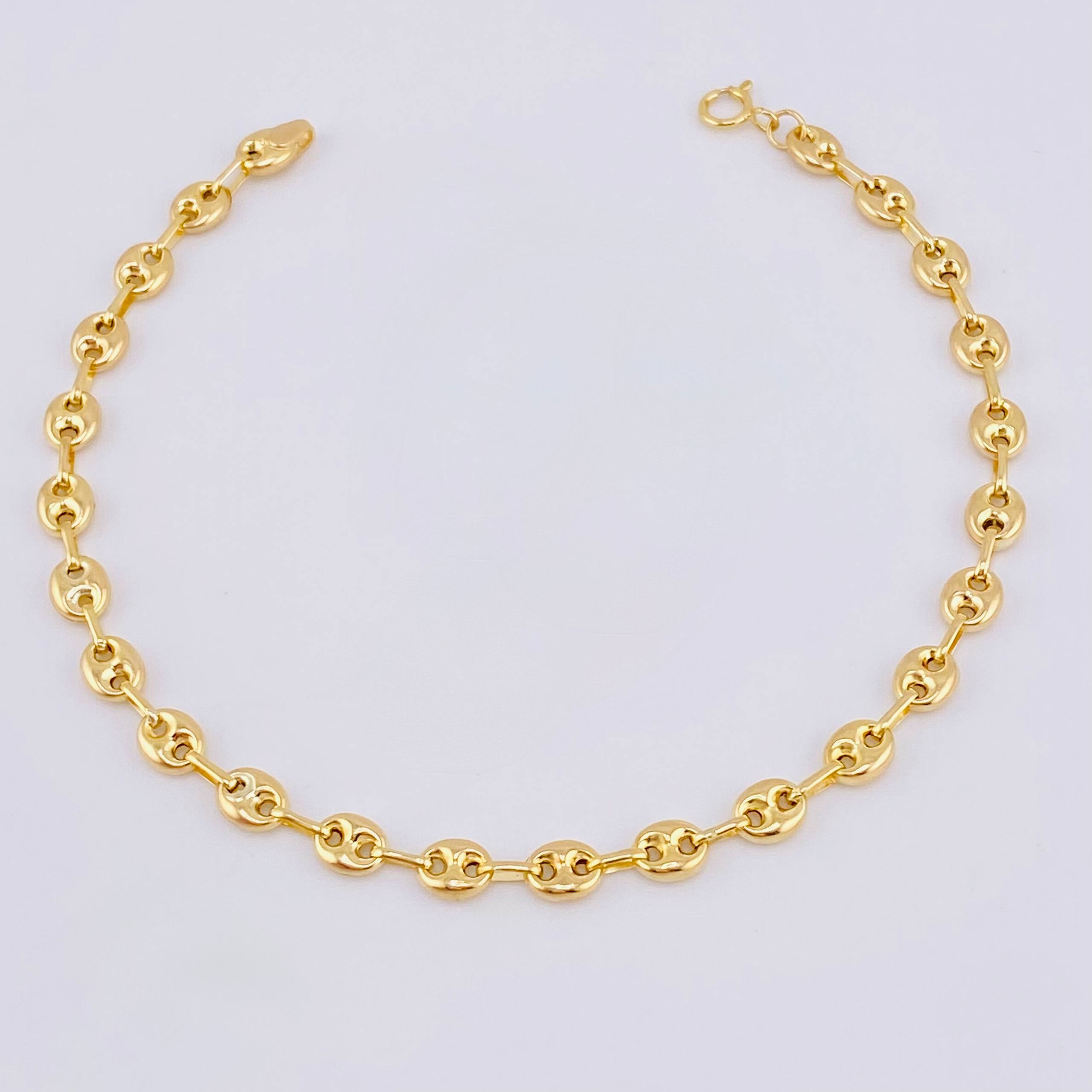 Pulso GC 3.5gr / 7 3/4 in / 4.8mm Oro Amarillo 18K ©