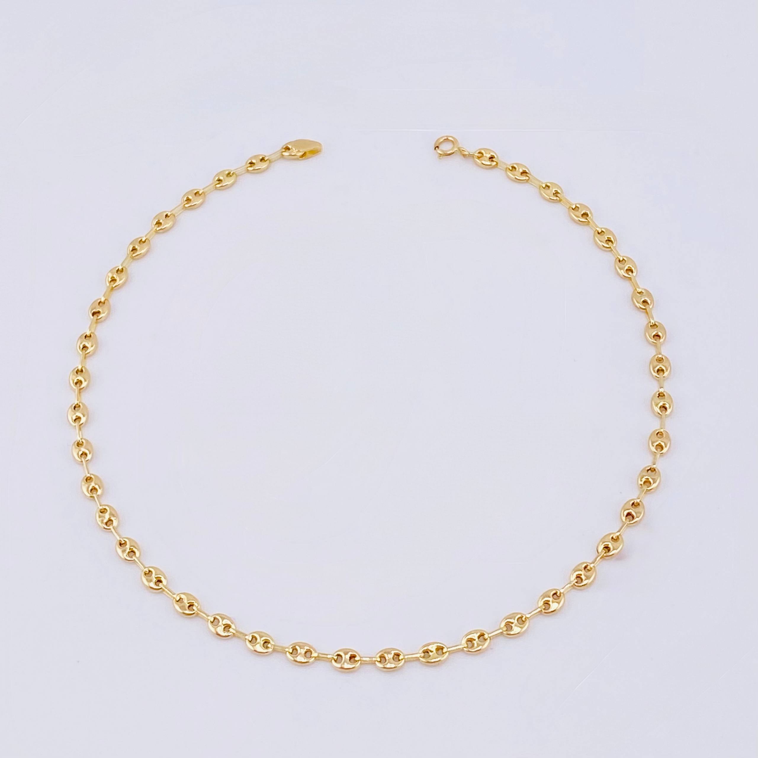Pulso GC 2.35gr / 7 in / 4mm Oro Amarillo 18K ©