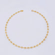 Tobillera GC 2.4gr / 9 3/4 in / 3.15mm Oro Amarillo 18K ©