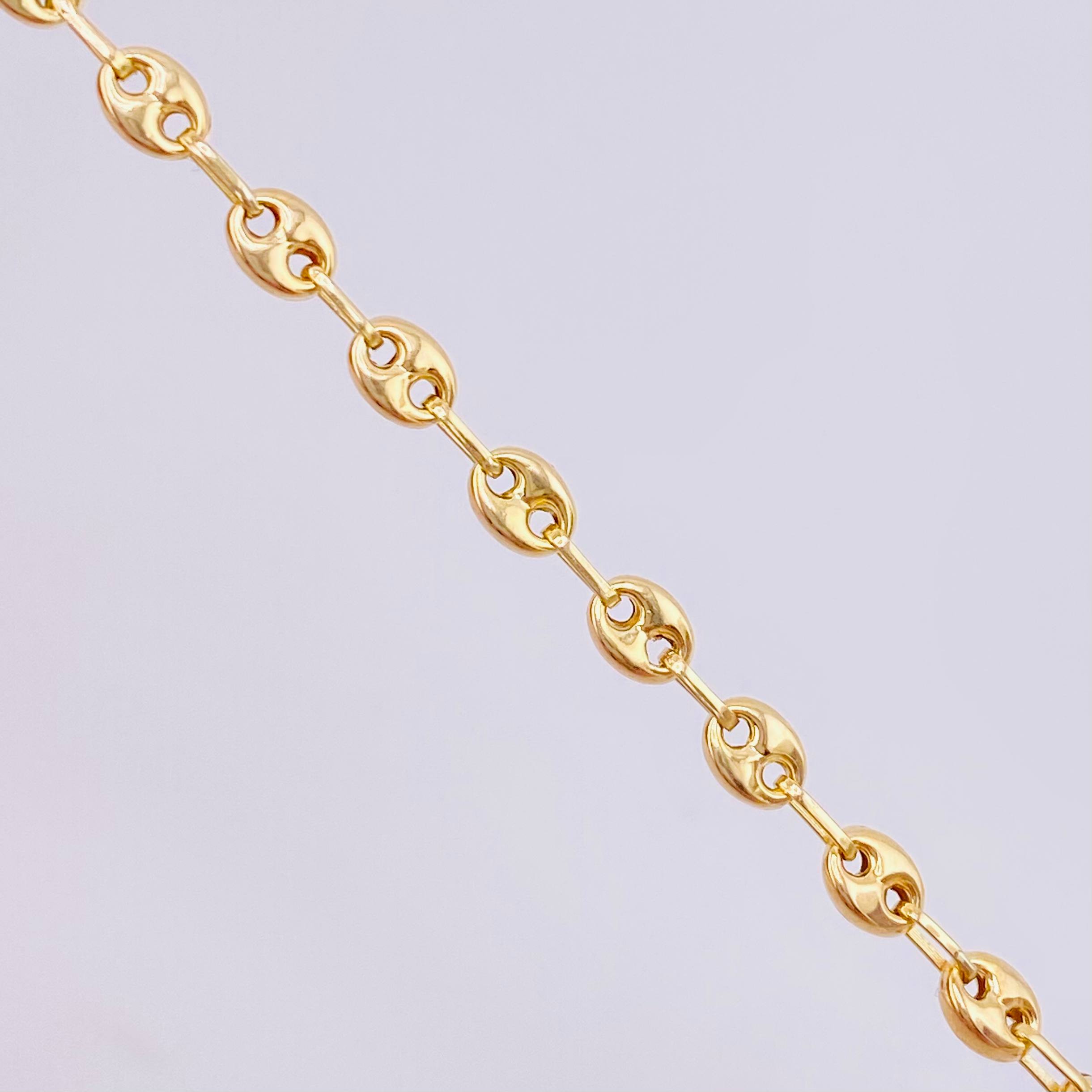 Pulso GC 2.35gr / 7 in / 4mm Oro Amarillo 18K ©