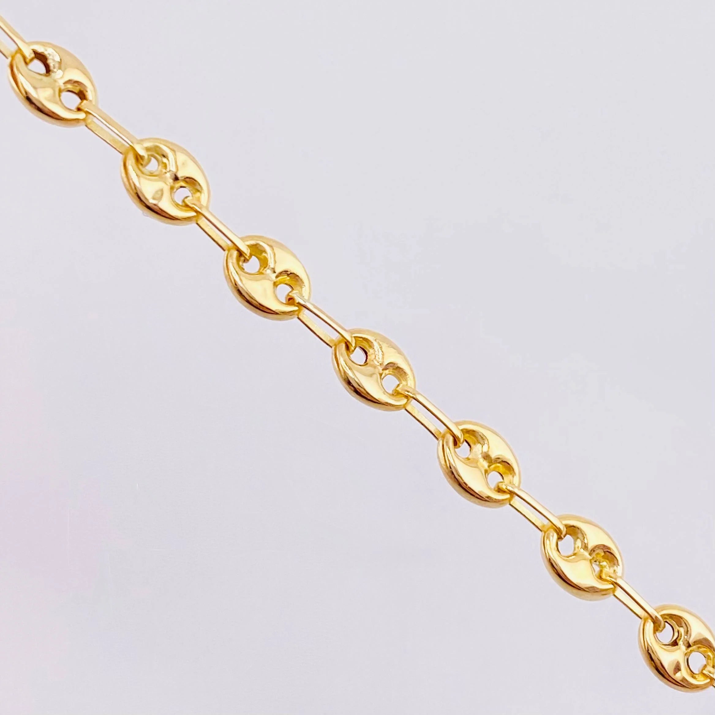Pulso GC 2.05gr / 7 1/2 in / 2mm Oro Amarillo 18K &