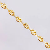 Pulso GC 2.05gr / 7 1/2 in / 2mm Oro Amarillo 18K &
