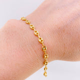 Pulso Gc 2.1gr / 7 3/4 in / 3.4mm Oro Amarillo 18K ©