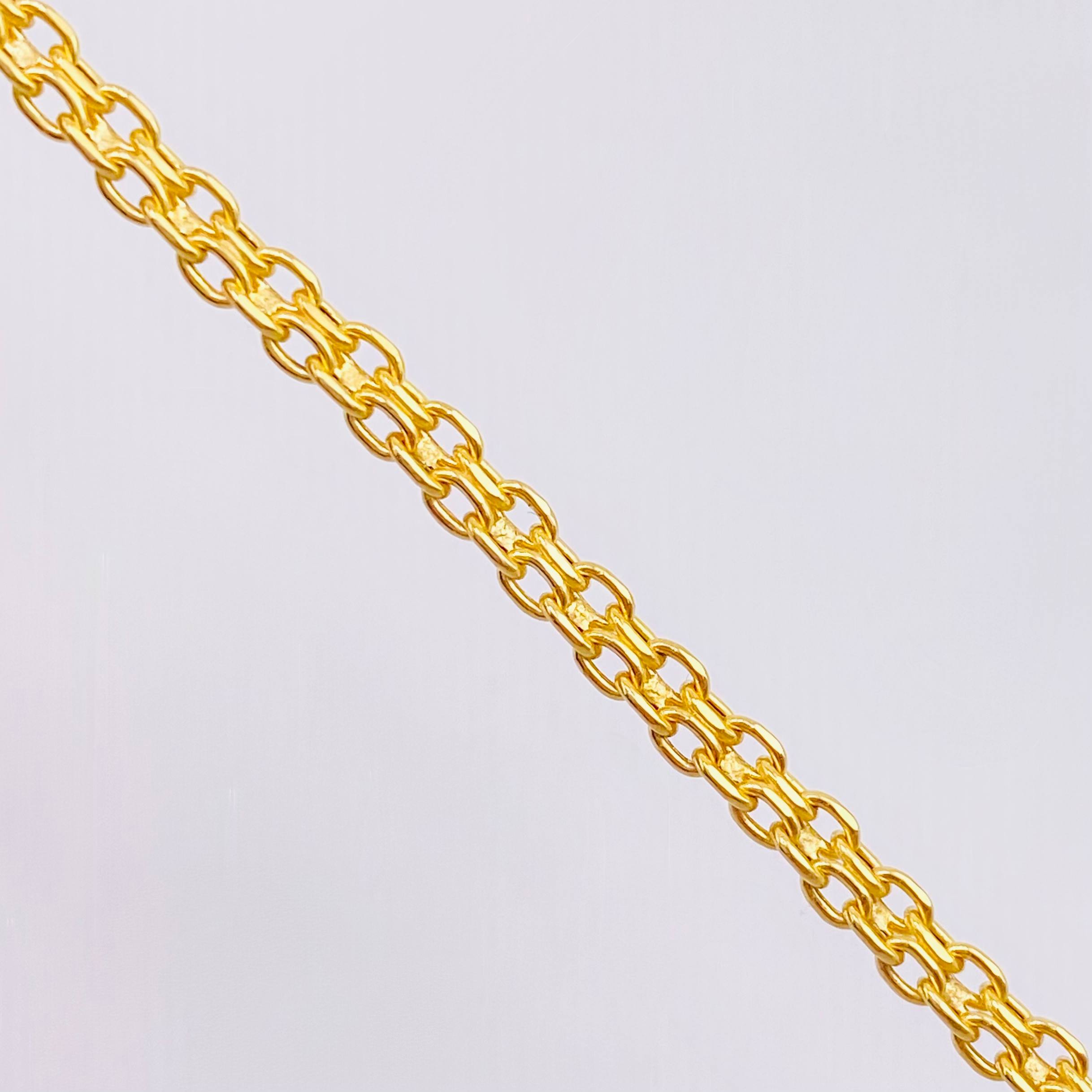 Pulso Chino 2.2gr / 7 1/4 in / 2.8mm Oro Amarillo +1 18K