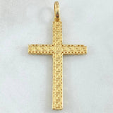 Tribal Cross Pendant 4gr / 5cm / 18K Gold