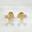 Topos Trio Estrellas 0.55gr / Tres Oros 18K ©