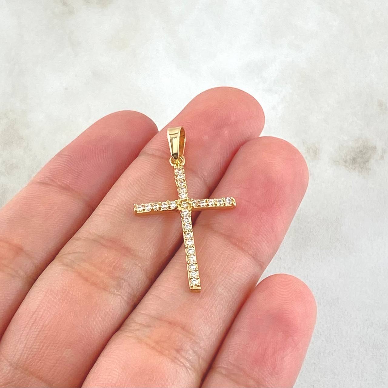 Pendant Cross 1.2gr / 3.3cm / 18K Gold ©