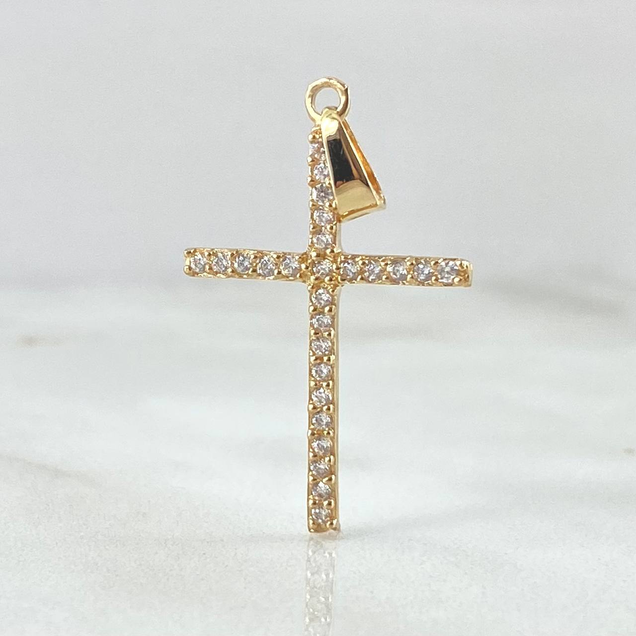 Pendant Cross Dense 1.15gr / 3.3cm / 18K Gold