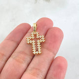 Pendant Cross Silhouette 2.35gr / 3cm / 18K Gold