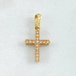 Double-Sided Cross Pendant 1.3gr / 2.4cm / 18K Gold ©