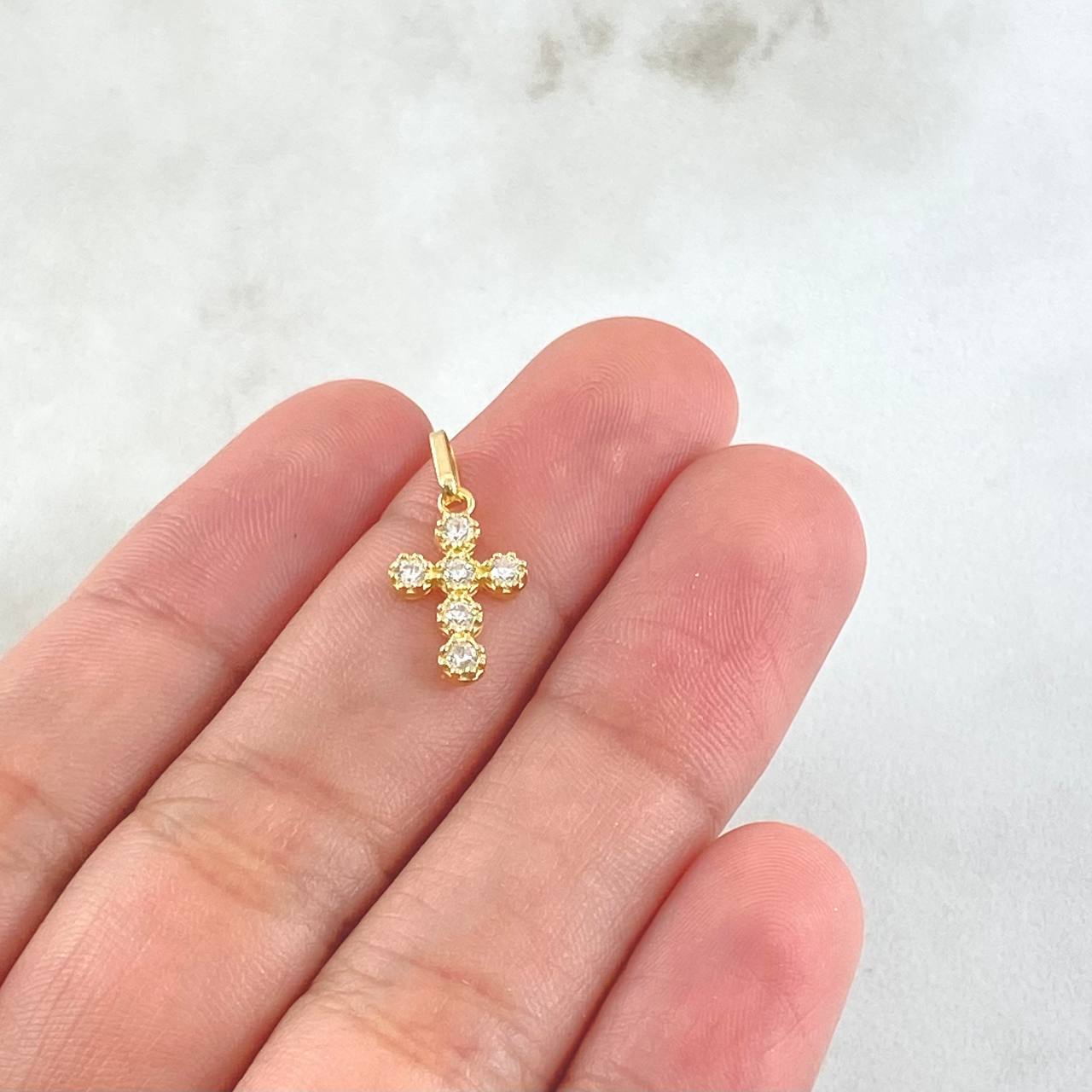 Pendant Cross 0.65gr / 1.8cm / 18K Gold ©
