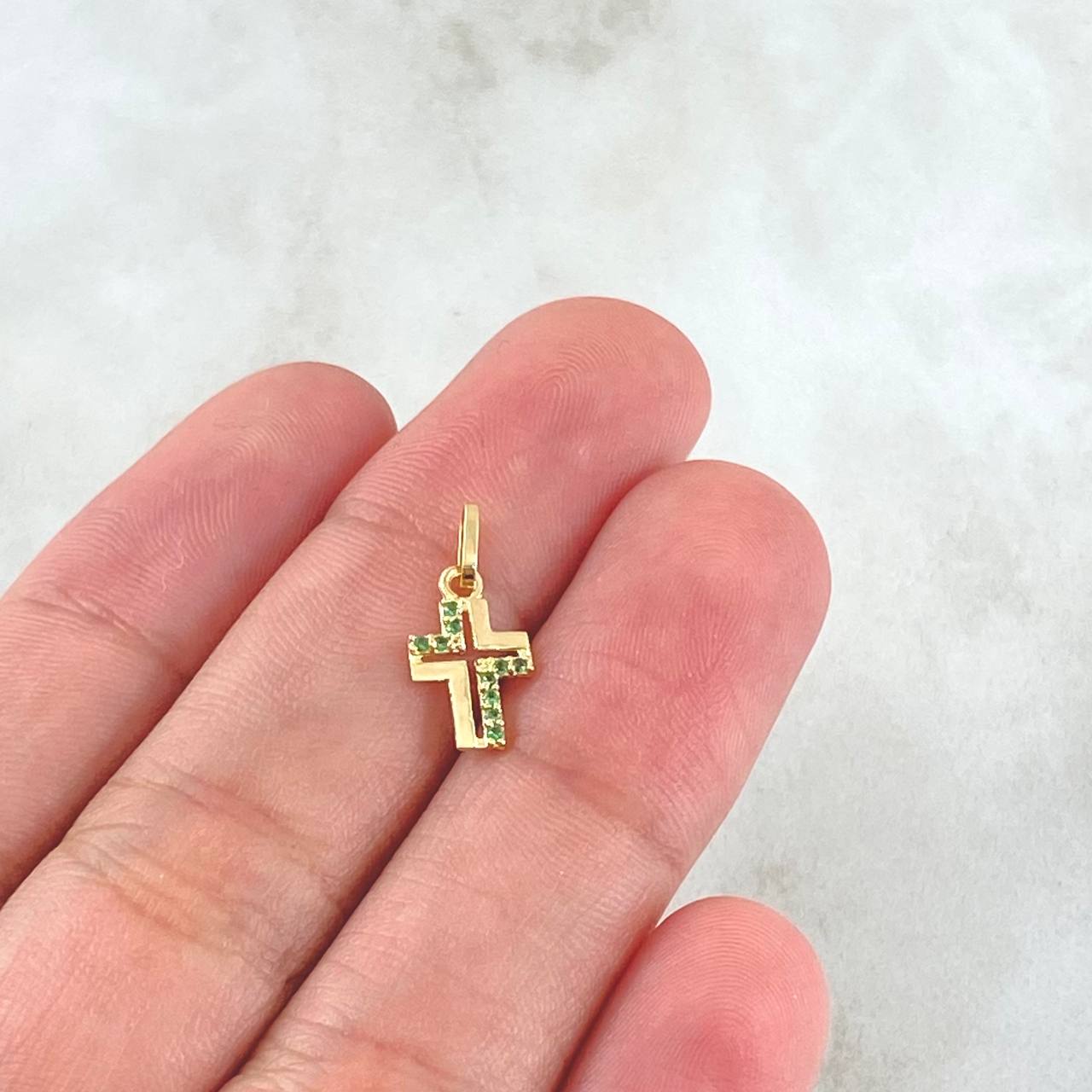 Cross Pendant 0.35gr / 1.5cm / 18K Gold ©
