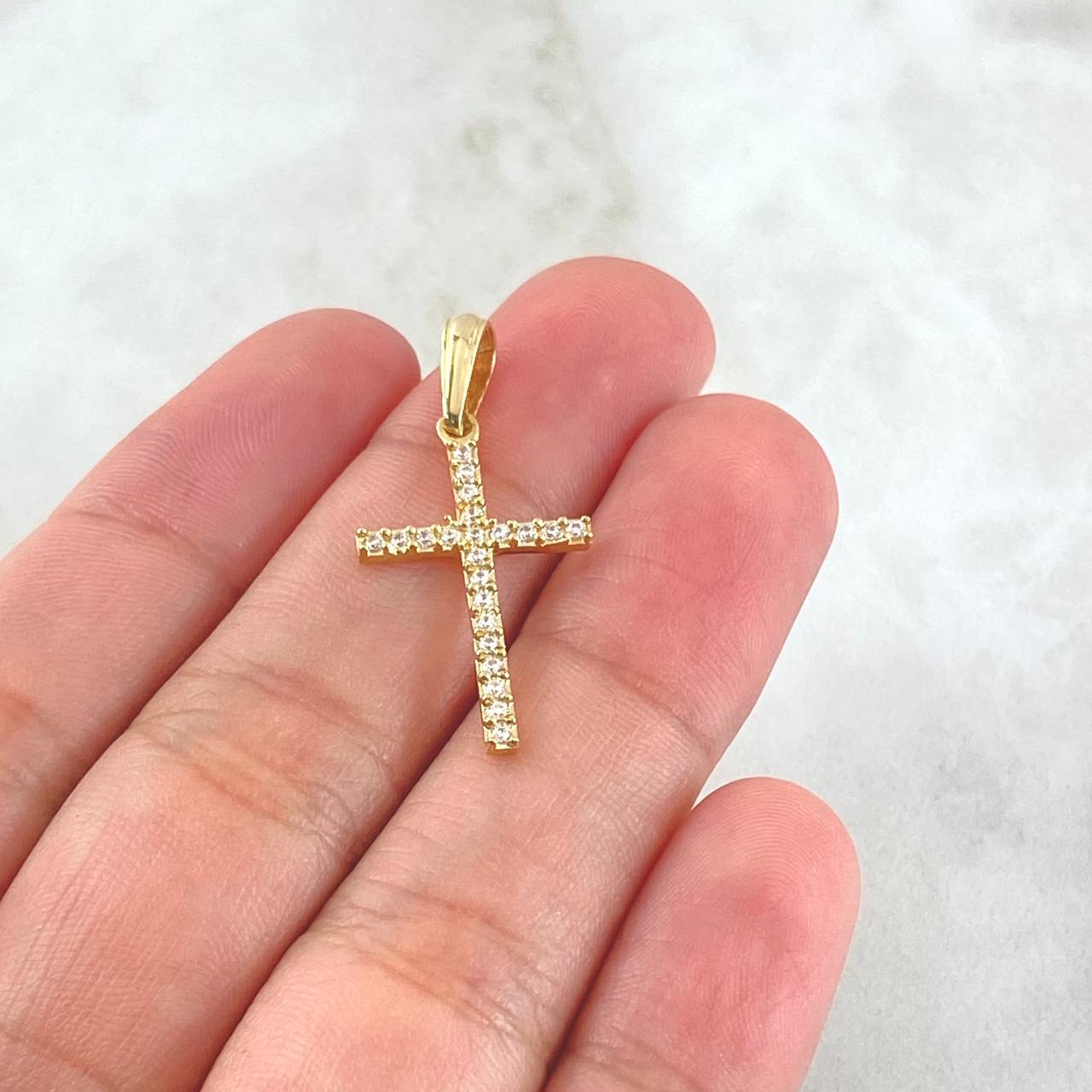 Pendant Cross 1.35gr / 3cm / 18K Gold ©