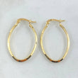 Clau Hoop Earrings 1.2gr / 1 1/4 in / 18K Gold