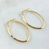 Candongas Clau 1.2gr / 3cm / Oro Amarillo 18K