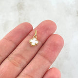 Dije Trebol 0.6gr / 1.5cm / Oro 18K -