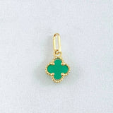 Dije Trebol 0.55gr / 1.5cm / Oro 18K -