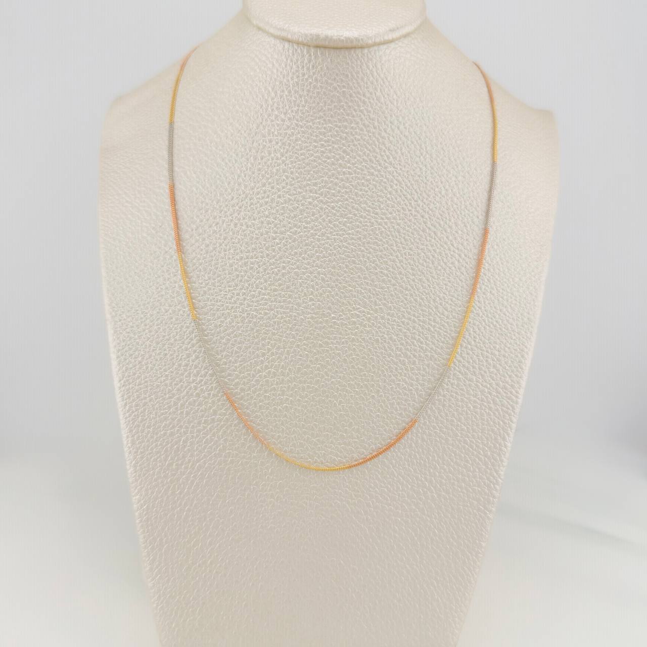 Sedusa Chain 1.5gr / 17 3/4 in / 1.49mm Three Golds +3 18K %