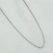 Cadena Franco 1.95gr / 17 3/4 in / 0.75mm Oro Blanco +3 18K %