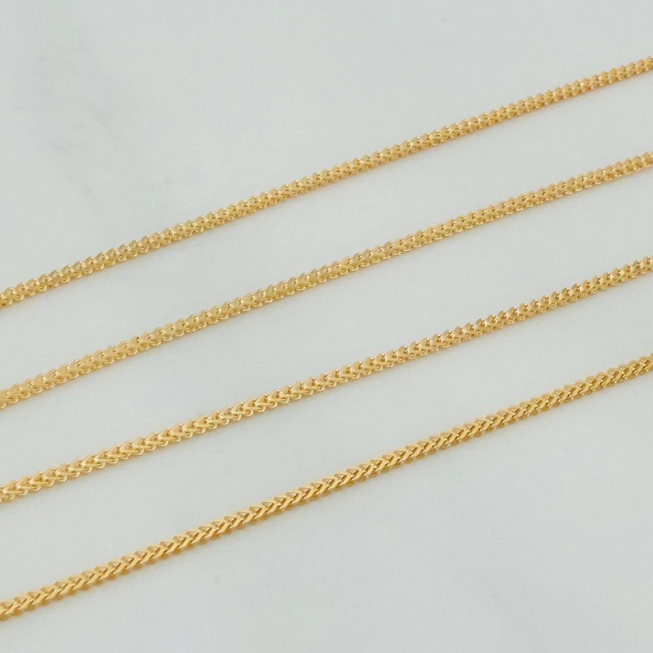 Cadena Franco 1.85gr / 18 in / 0.93mm Oro Amarillo +3 18K %