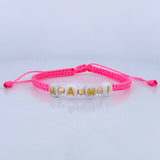 Pink Woven Bracelet Mami 0.15gr / 18K Gold &
