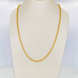 Cadena Lazo 2.55g / 20 in / 1.9mm Oro Amarillo 18K