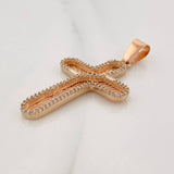 Dije Cruz 5.15g / 1 3/4 in Oro Rosa 18K