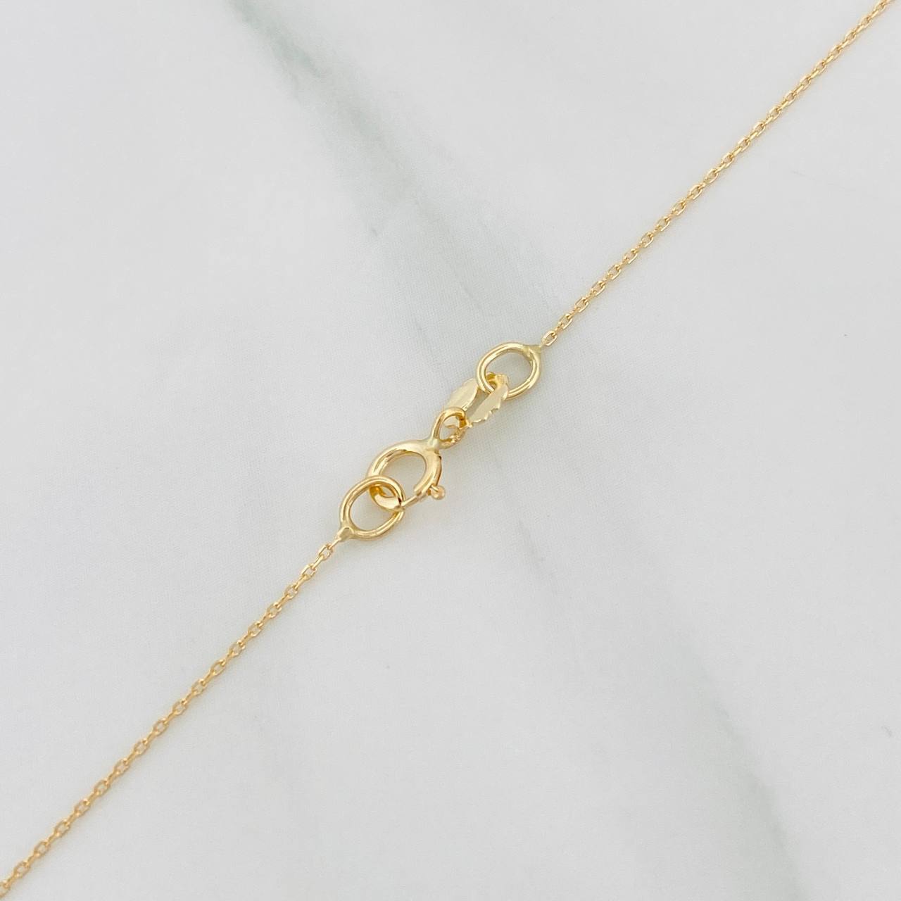 Classic Link Chain Heart Wings 4.25g / 22 in / 0.4mm 18K Yellow Gold