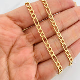Figaro Chain 9g / 24 in / 4.1mm 18K Yellow Gold