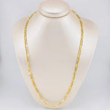Figaro Chain 9g / 24 in / 4.1mm 18K Yellow Gold