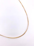 Cadena Singapur 2.15gr / 21 3/4 in / 1.4mm Oro Amarillo +3 18K