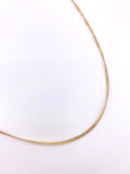 Cadena Singapur 2.15gr / 21 3/4 in / 1.4mm Oro Amarillo +3 18K