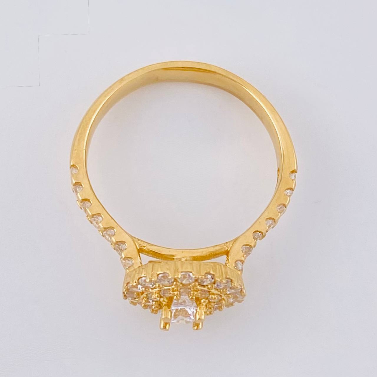 Churumbela Ring Dense 4.1 g / T6 1/2 Yellow Gold 18K