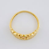 Anillo Corazon Corona 2.45 g / T7 Oro Amarillo 18K