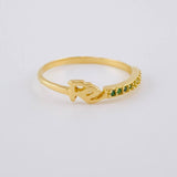 Anillo Fe 1.5 g / T6 3/4 Oro Amarillo 18K