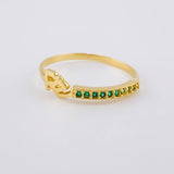 Anillo Fe 1.5 g / T6 3/4 Oro Amarillo 18K