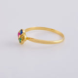 Clover Four-Leaf Ring 1.4 g / T7 Yellow Gold 18K