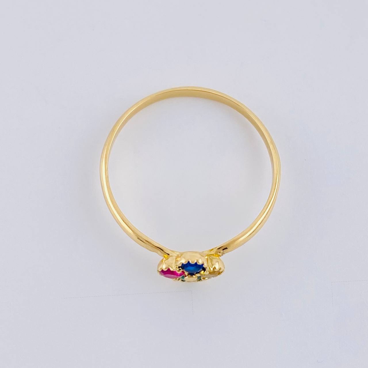 Clover Four-Leaf Ring 1.4 g / T7 Yellow Gold 18K