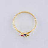 Clover Four-Leaf Ring 1.4 g / T7 Yellow Gold 18K